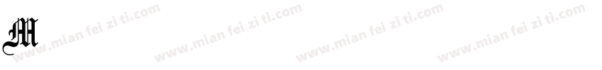 Mariage-Normal Wd Re字体转换